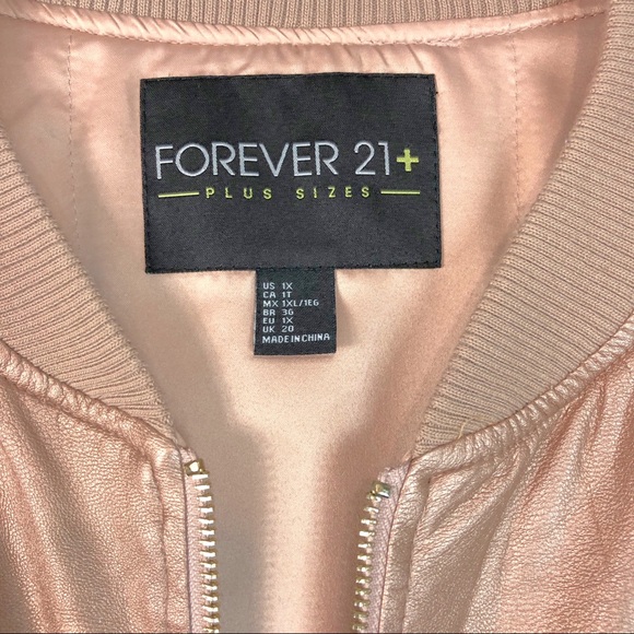 Forever 21 Rise Gold Bomber Jacket - Picture 3 of 4